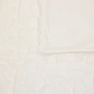 Plaid Nalia 120x160cm blanc