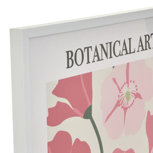 Affiche encadrée Fleur de rose 50x70cm