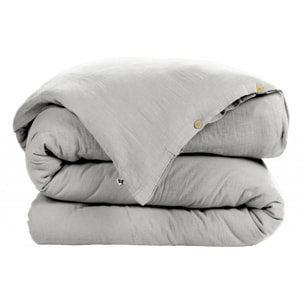 Pack housse de couette "Gaïa" "Gaze de Coton" 3 Pièces - Gaïa Nuage