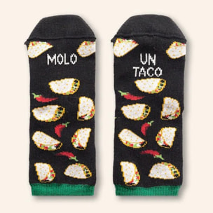 Mini Calcetines "Molo un taco" talla 27-30