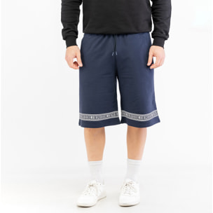 BIKKEMBERGS bermuda uomo dress blue
