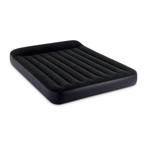 Intex Materasso Gonfiabile Dura-Beam Pillow Rest Matrimoniale con Pompa Elettrica Incorporata, 152x203x25 cm