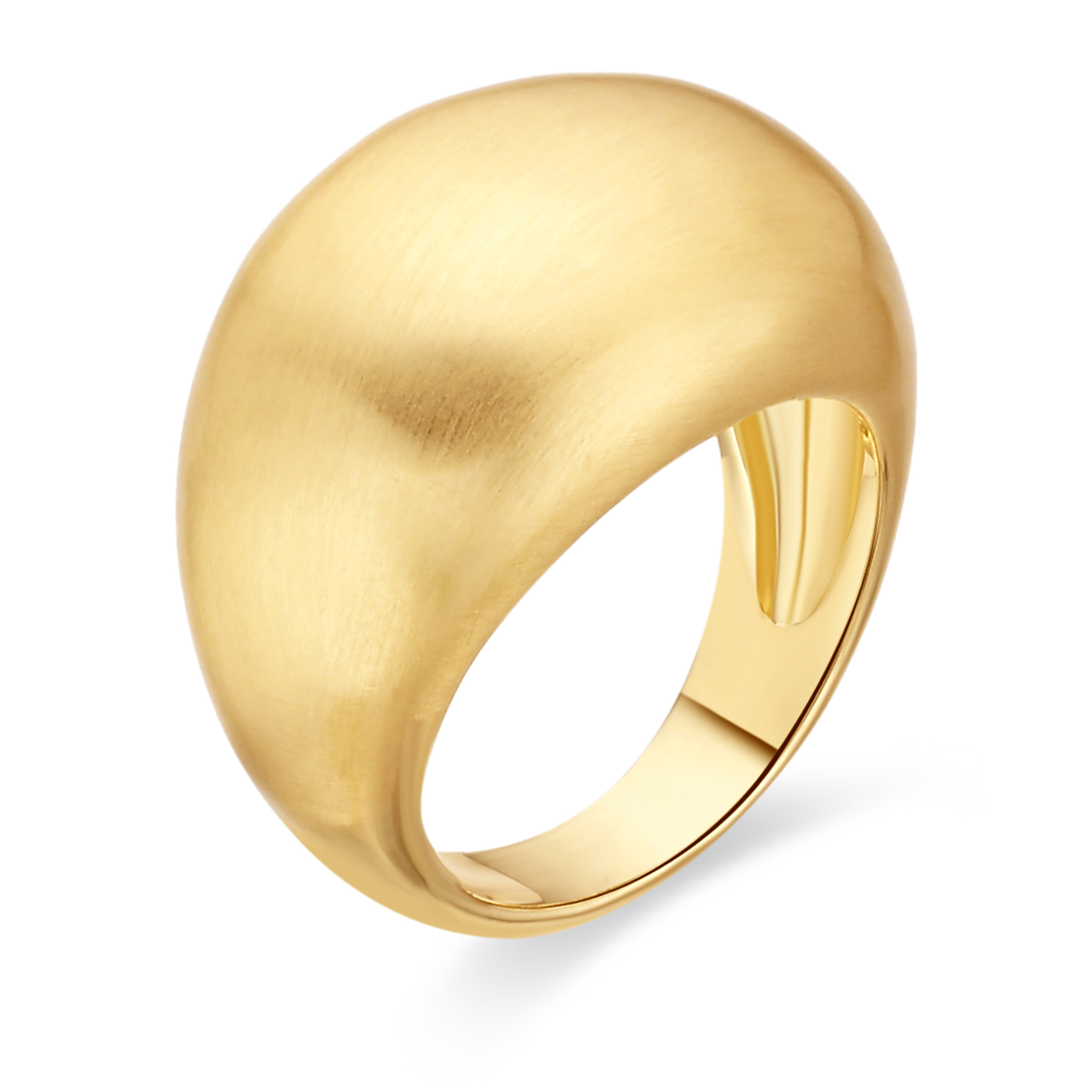 Anillo Zismao acabado oro amarillo 18k