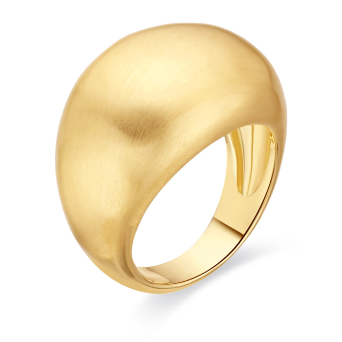 Anillo Zismao acabado oro amarillo 18k