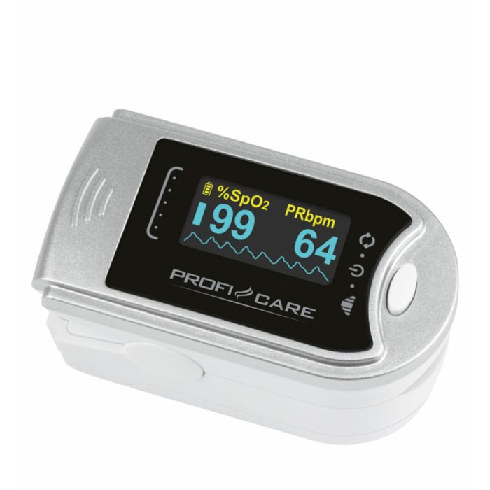 Oxymètre de pouls 3en1 avec écran LCD Proficare PC-PO3104