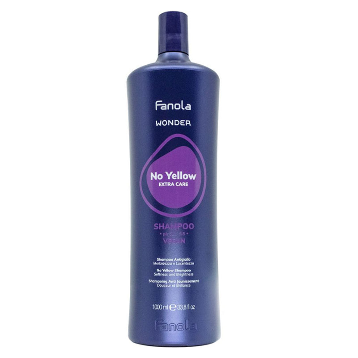 FANOLA Wonder No Yellow Extra Care Champú Anti-Amarillo 1000ml