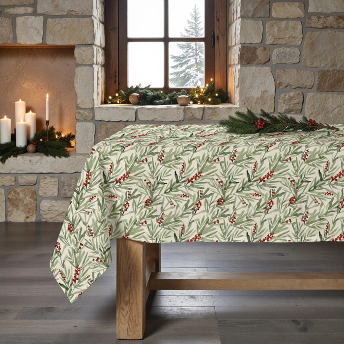 Nappe en résine Anti-tâches Merry Christmas 46