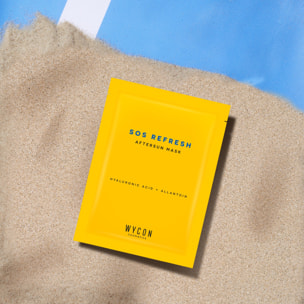 SOS REFRESH AFTER SUN MASK Maschera doposole in tessuto innovativo