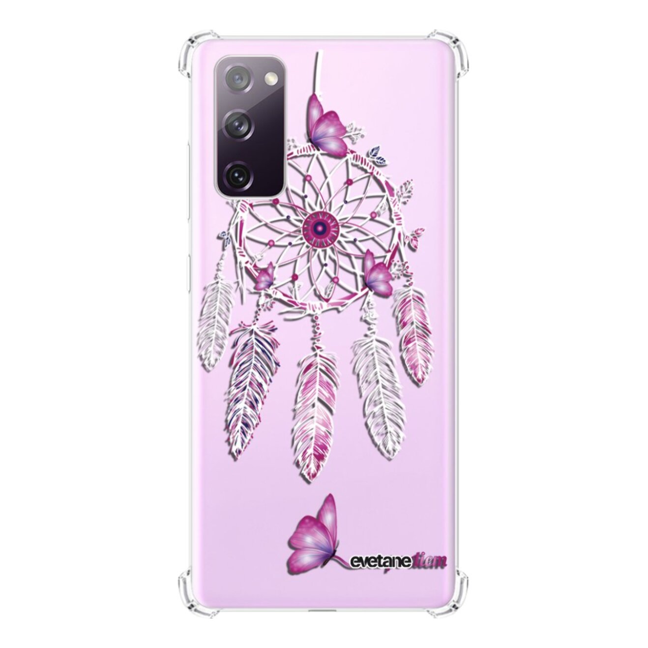 Coque Samsung Galaxy S20 FE anti-choc souple angles renforcés transparente Carpe diem Evetane.