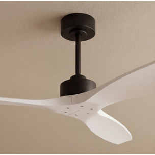 Forlight - Ventilador Stem Evo ø1320mm Acero Negro palas Blancas