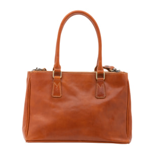 Borsa a tracolla  da donna In Vera pelle Made in Italy 35x23x16 cm