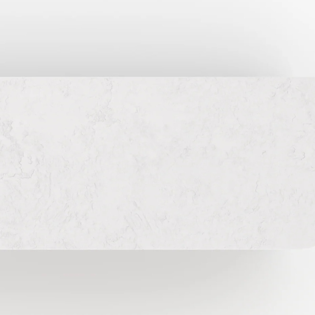 Meuble TV en plâtre blanc cassé 140 cm - Fira