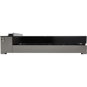 Plancha gaz FORGE ADOUR Premium Acier 75 NG noir gris 3 brûleurs à poser 73.2 cm
