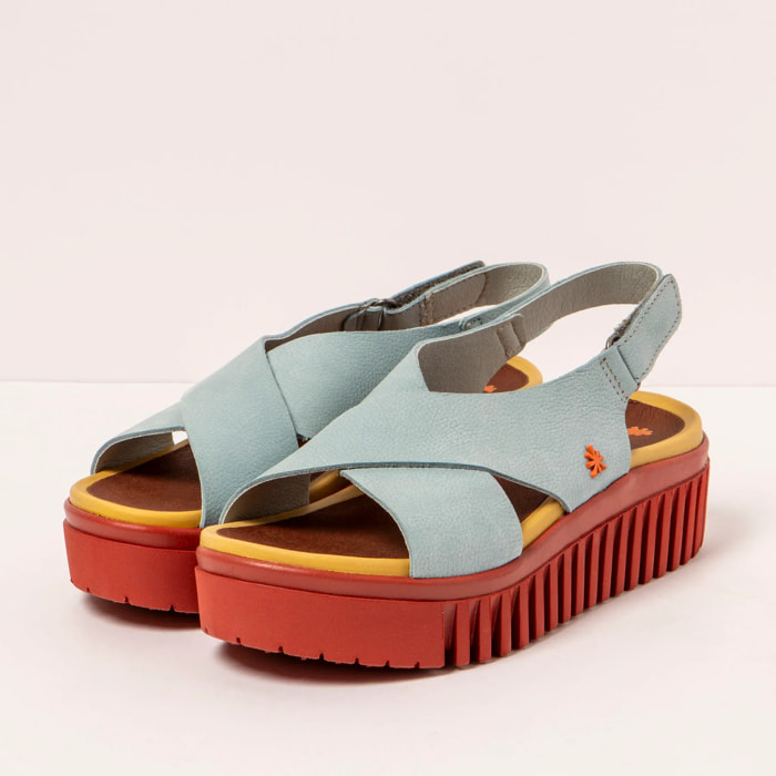 Sandalia de cuña 1574 NOBUCK HAWAI/BRIGHTON color Hawai