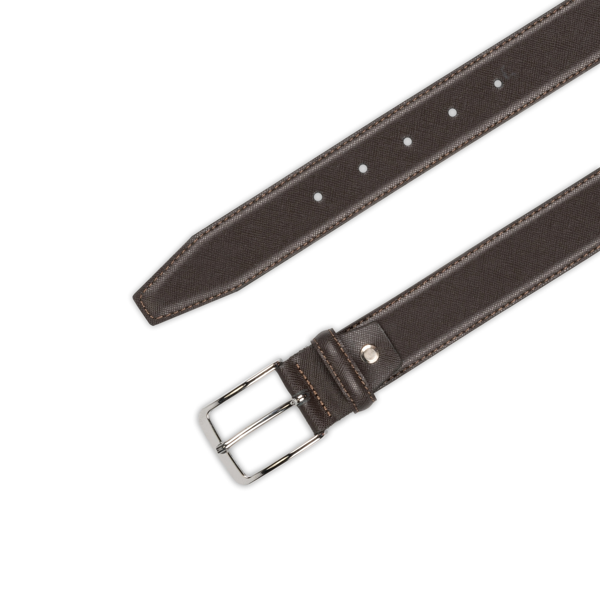 Cintura in pelle saffiano