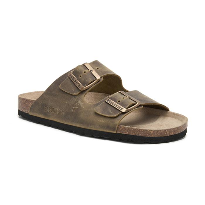 SANDALIA BABUNKERS CAQUI