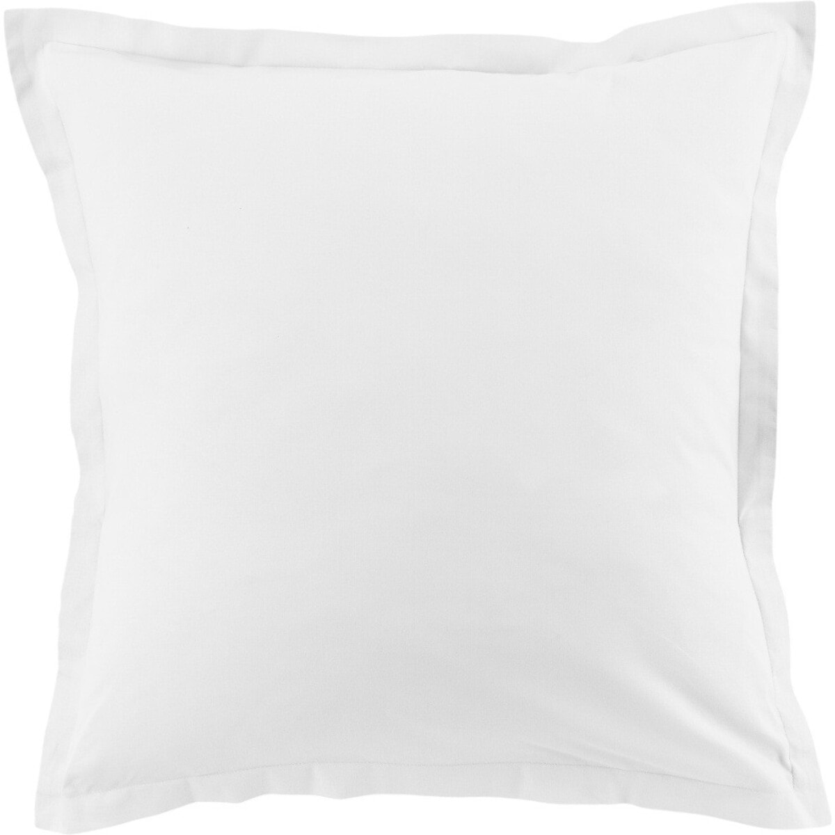 Lot De 2 Taies D'oreiller 100% Coton 57fils Blanc
