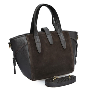 Borsa a mano Isabella Rhea Marrone