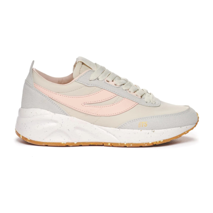 Superga - Zapatillas Unisex Beige - 4089 TRAINING 9TS SLIM VEGAN MATERIAL