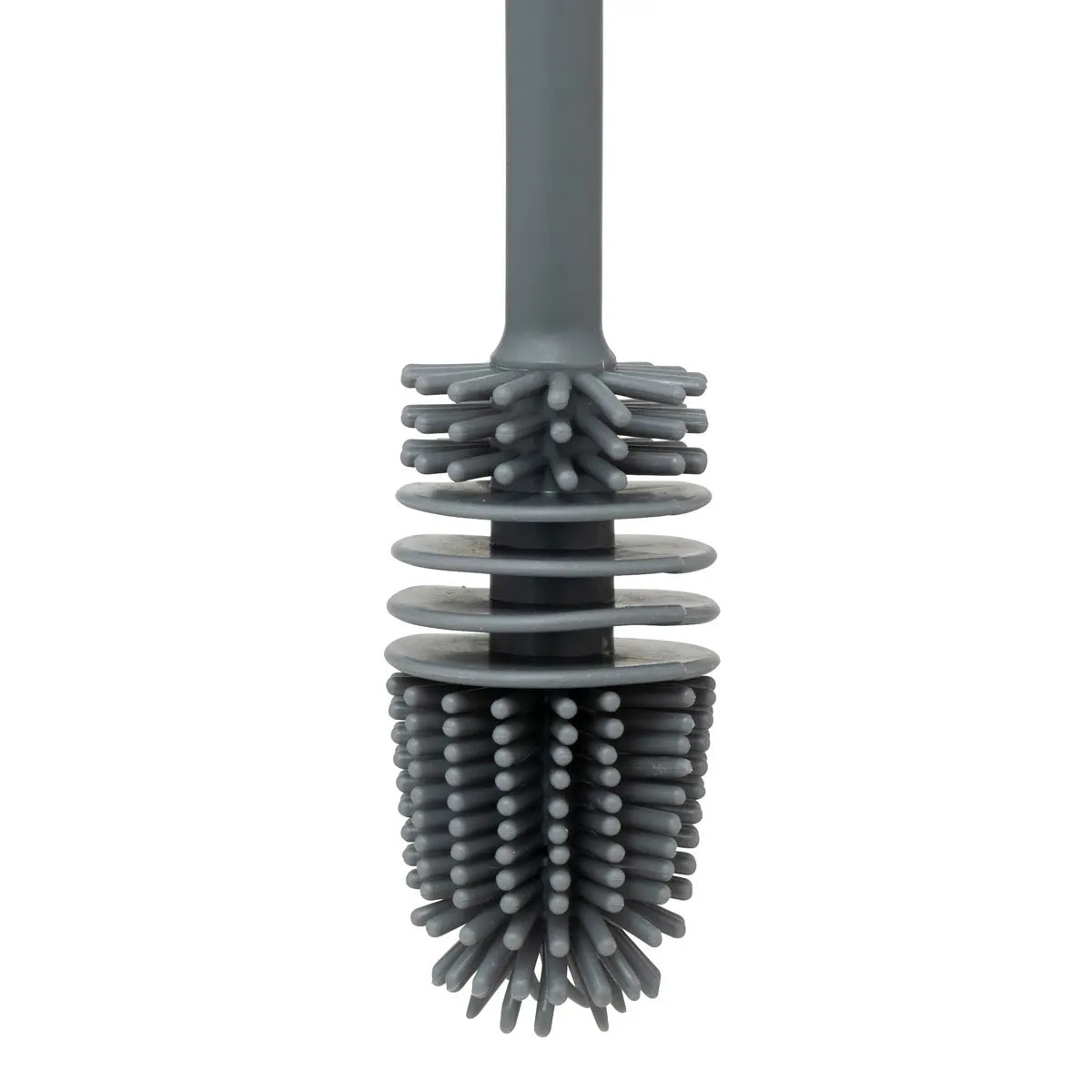 Goupillon en caoutchouc gris H33,5cm
