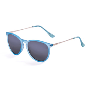 Gafas de sol OCEAN BARI - Metal azul claro / Ahumada