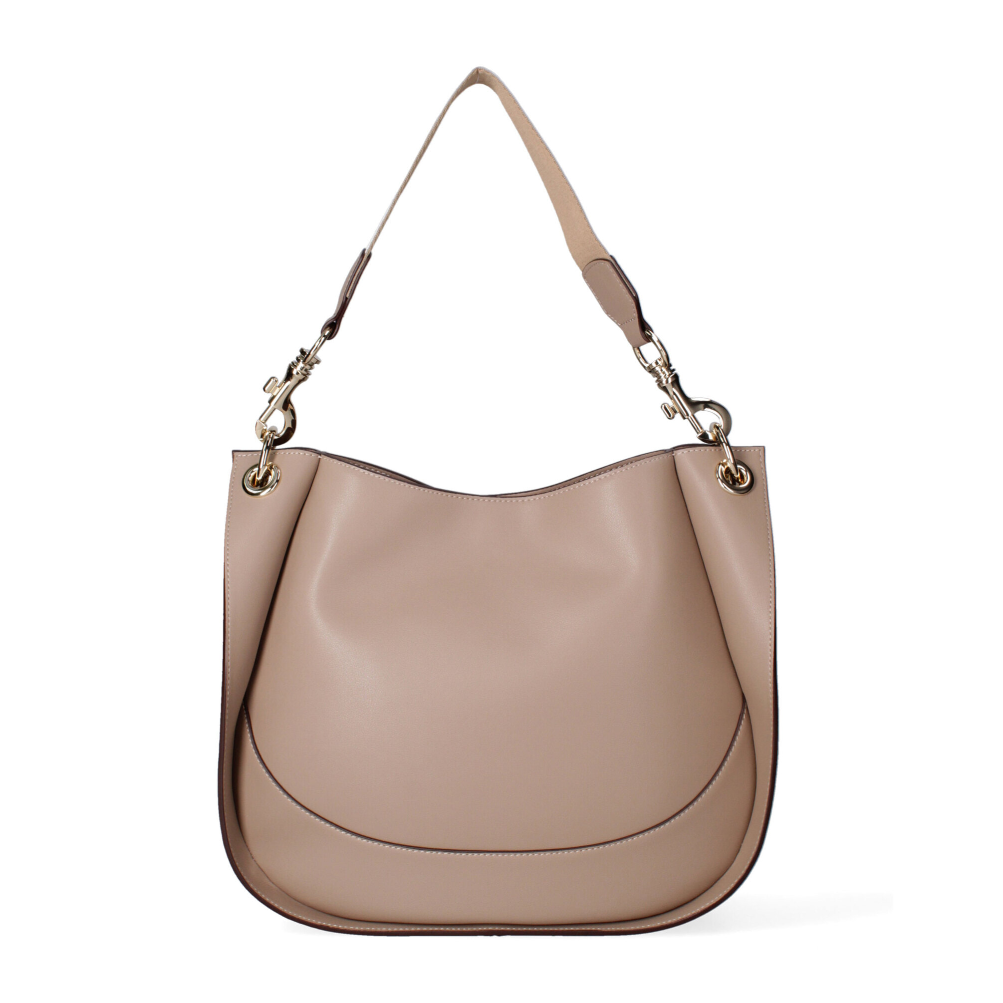 Borsa a spalla da donna 100% recycled leather 100% recycled leather 30x26x10 cm