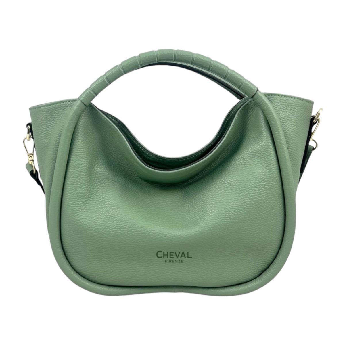 Borsa a mano Cheval Firenze Grace Mini Verde Salvia