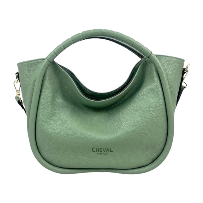 Borsa a mano Cheval Firenze Grace Mini Verde Salvia