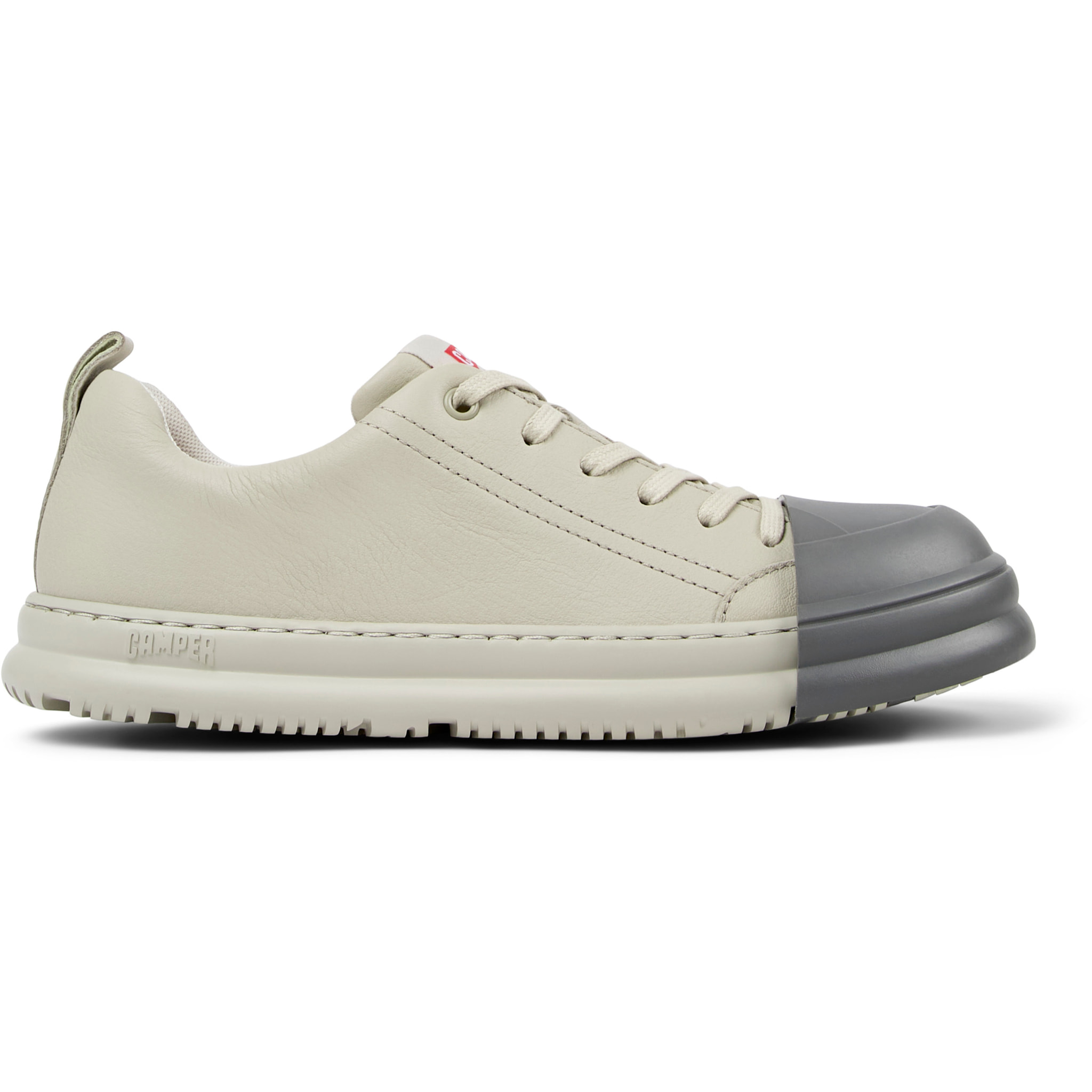 Sneakers - CAMPER Junction Runner - Grigio - Pelle liscia