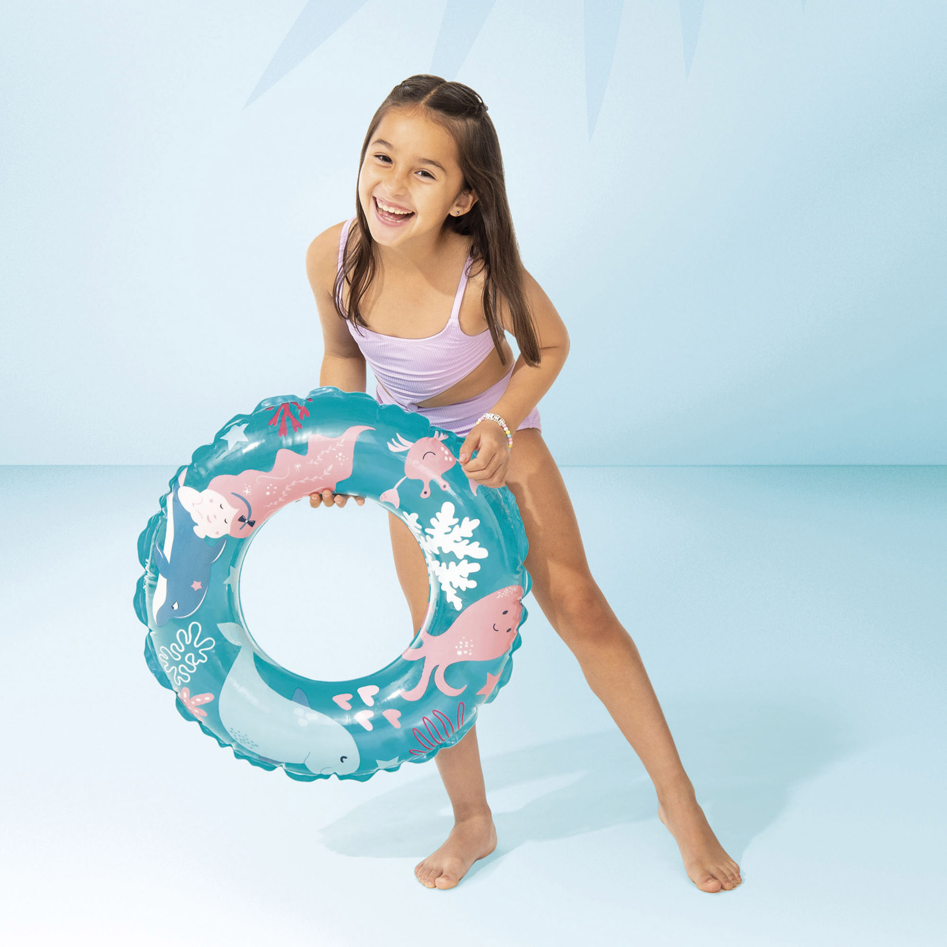 Intex Salvagente Fondo Marino, Colori assortiti, 61 cm