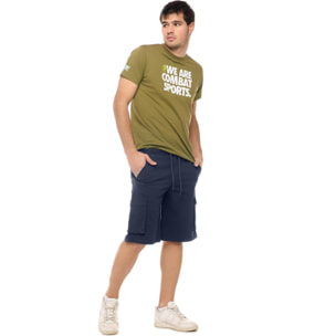 Pantaloncini con tasconi uomo resistenti agli strappi Leone Timeless