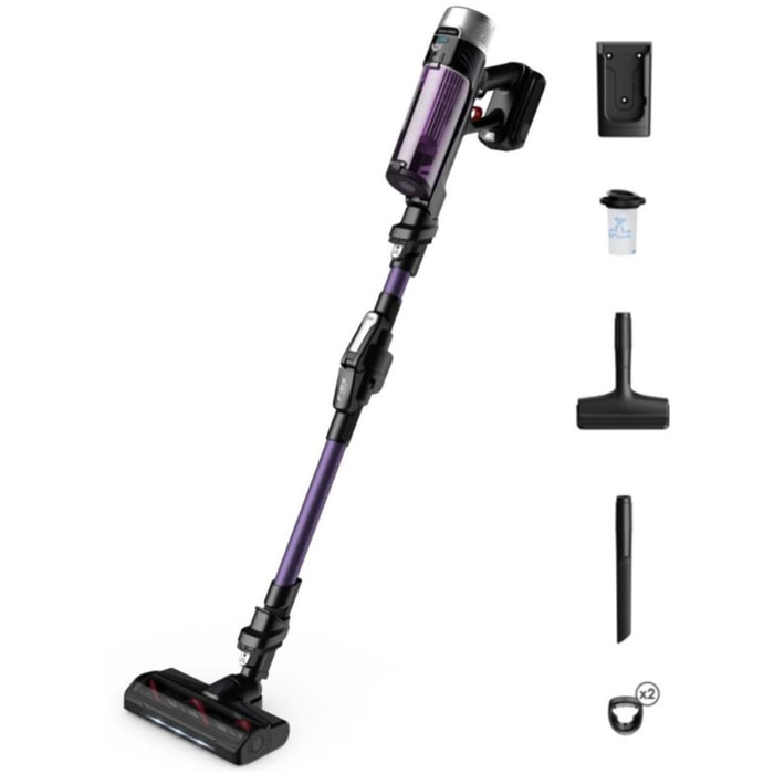 Aspirateur balai ROWENTA X Force Flex 9.60 Kit Allergie RH2039WO