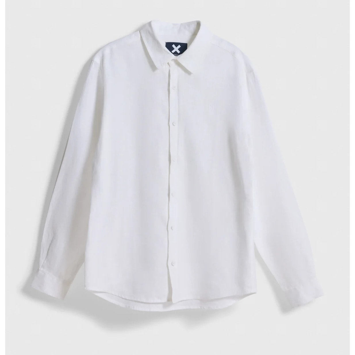 CAMISA DE LINO CORE BLANCA