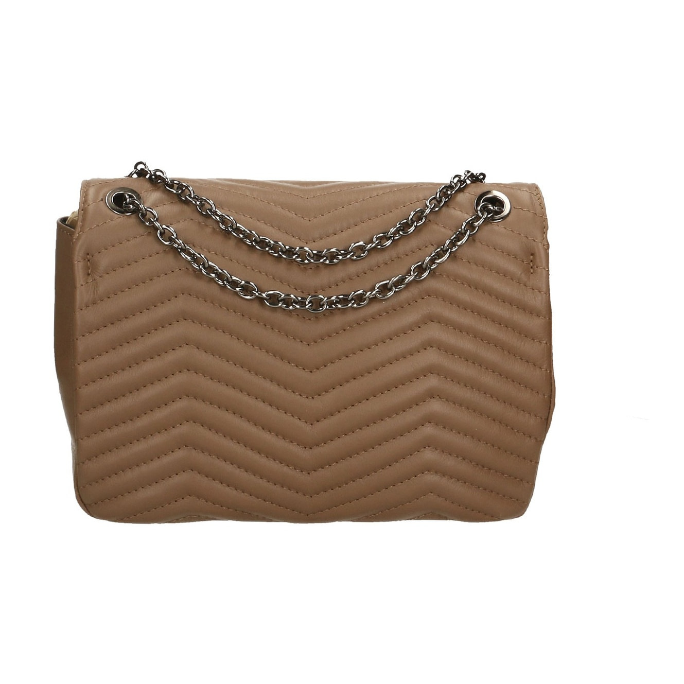 Borsa a tracolla donna - Modello Erisma - Vera pelle - 28.0 x 20.0 x 8.0 cm
