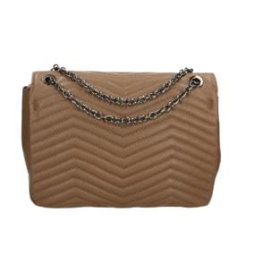 Borsa a tracolla donna - Modello Erisma - Vera pelle - 28.0 x 20.0 x 8.0 cm