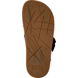 Sandalias - CAMPER Lluc Sandal - Marron - Cuero de gamuza