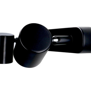 FORLIGHT Keeper Double proyector doble para boombilla GU10 en color negro