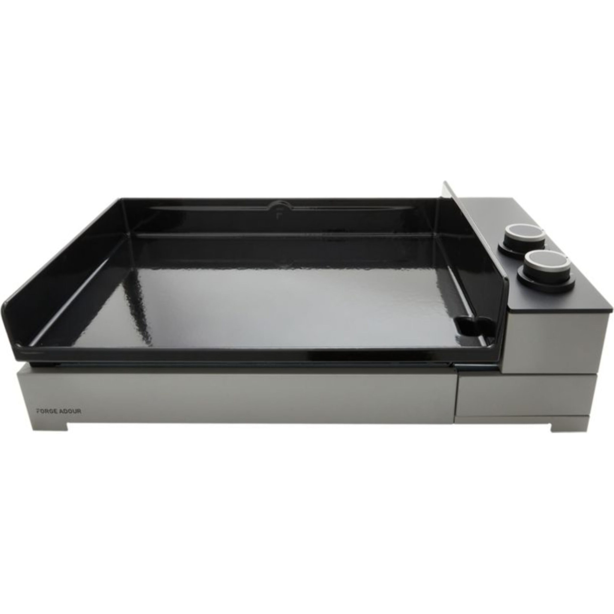 Plancha gaz FORGE ADOUR Premium Acier 60 NG à poser, 58.5x40.5 cm