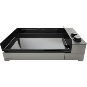 Plancha gaz FORGE ADOUR Premium Acier 60 NG à poser, 58.5x40.5 cm