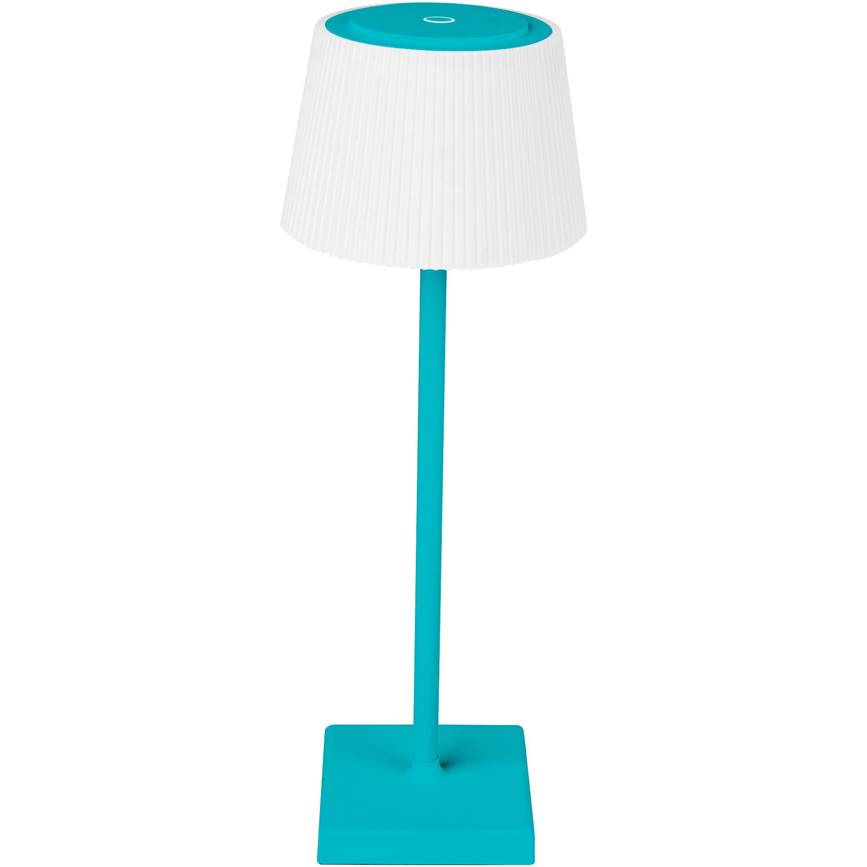 OMEGA Lampada da Tavolo 4W Ricaricabile con Cavo USB Tiffany