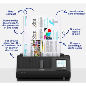 Scanner à défilement EPSON ES-C380W