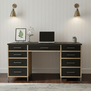 Rouleau adhésif granit noir au mètre - Autocollants Revêtement Adhésif Cuisine Meubles Salle de bain