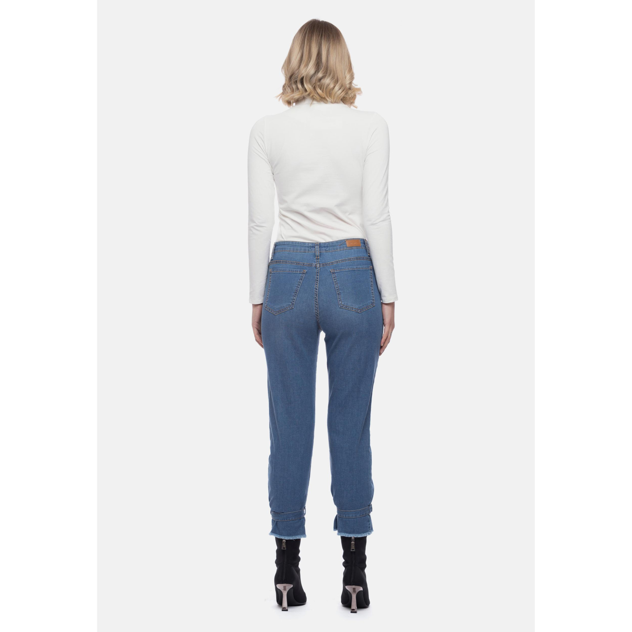 Camomilla - Jeans JANE-C in cotone, blu denim (46)