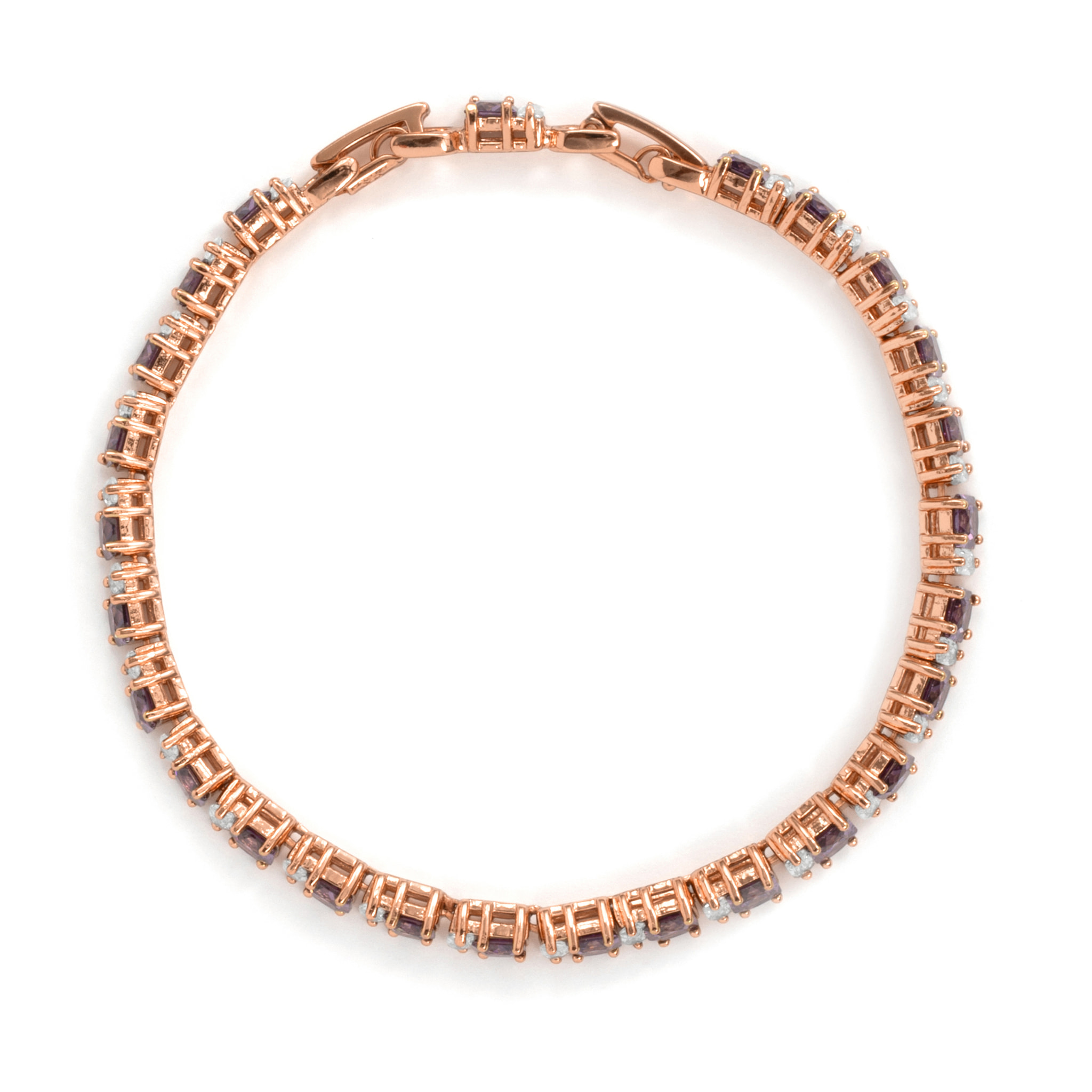 Pulsera Py acabado oro rosa 18k