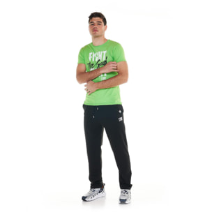 T-shirt da uomo stampa "The good fight" Sporty