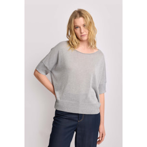 Kocca - Maglia con scollo tondo Donna, Tinta unita, Scollo ampio