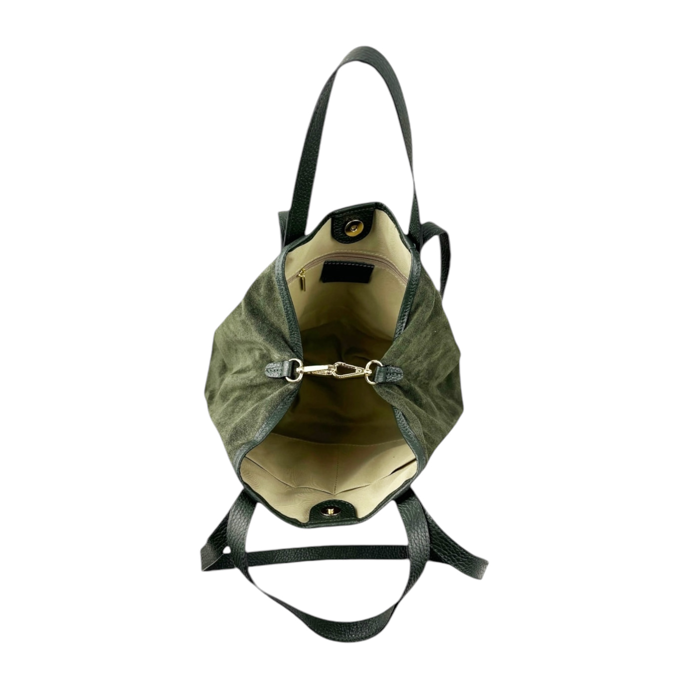 Borsa a mano Cheval Firenze Formentera Mini F/W Verde Militare