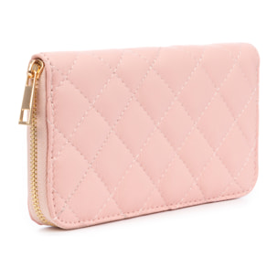 Andali cartera mujer. Piel auténtica acabado Sauvage acolchado.