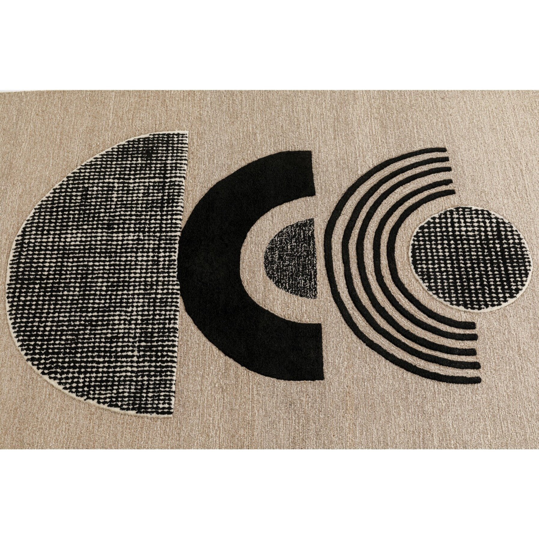 Tapis lunes 240x170cm Kare Design