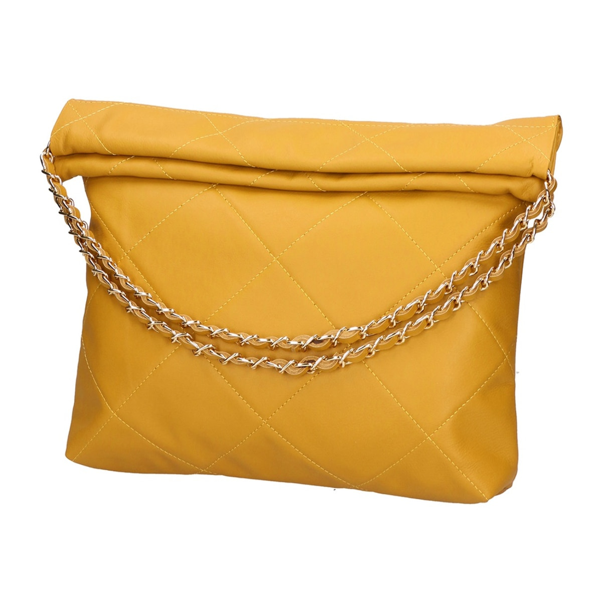 Borsa a spalla donna - Modello Violante - Vera pelle - 28.0 x 16.0 x 8.0 cm
